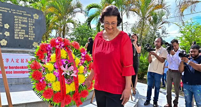 President Simons: Chinese gemeenschap onverbrekelijk deel van Surinaamse identiteit