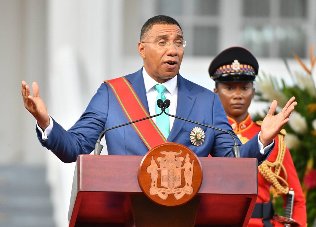 Holness pens letter to Golding, calls for return to dialogue on Republic agenda