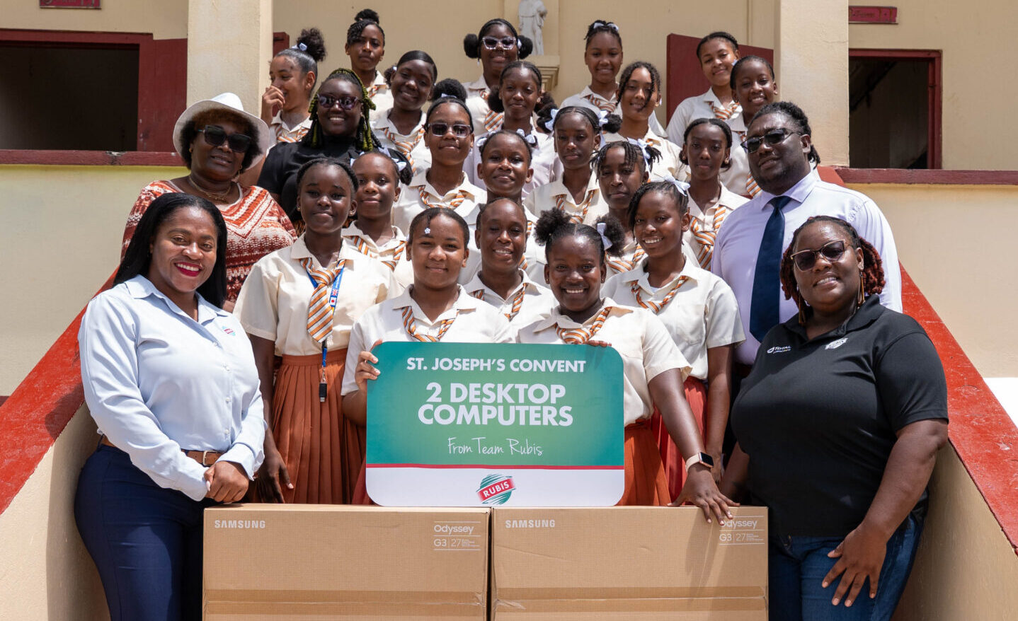 St Joseph’s Convent Grenville boosted by computers from Team RUBIS