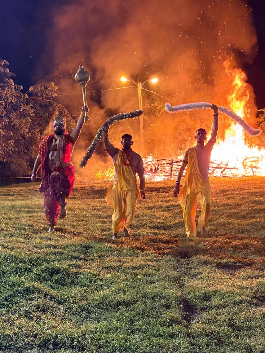 Ramleela celebrations at Palmiste Park