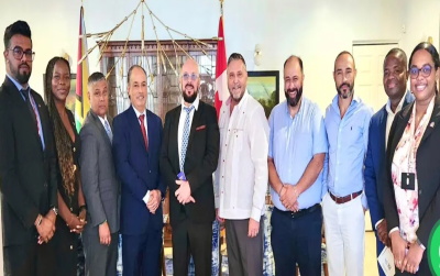 Canadian trade mission arrives in Guyana