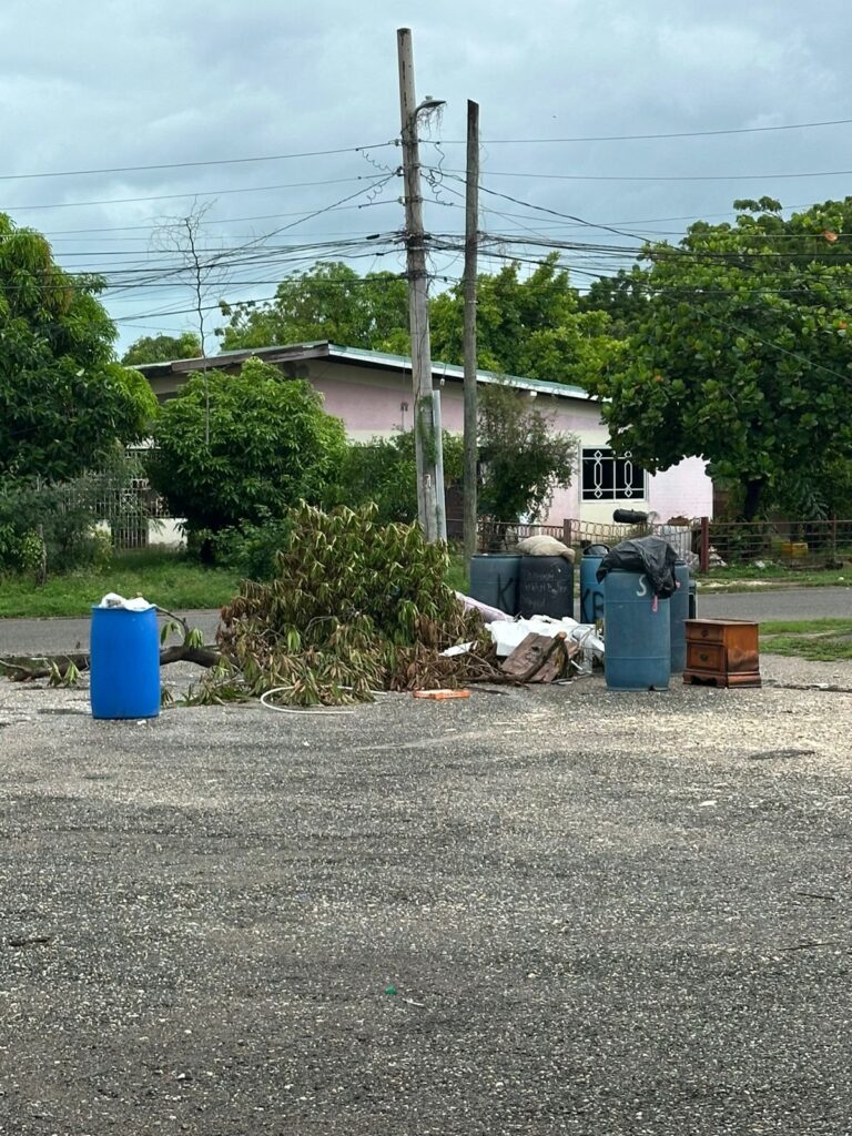 #EyeOnMelissa: Braeton residents concerned over uncollected garbage ahead of potential flooding