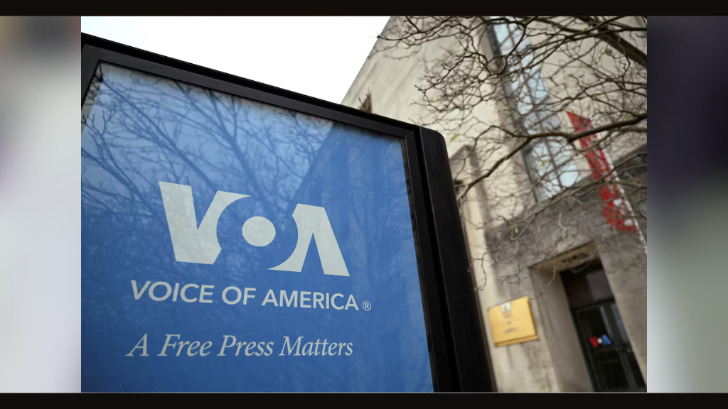 US judge temporarily halts mass layoff of Voice of America employees