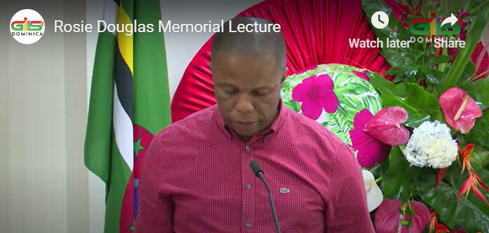 LIVE: Rosie Douglas Memorial Lecture