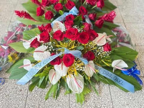 Offerings from the Homeland for a son fallen in the line of duty