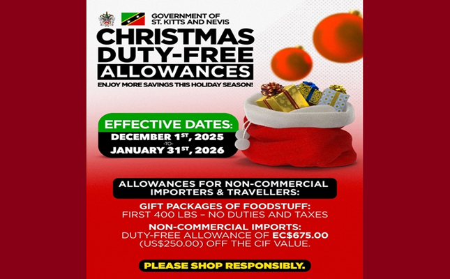 Government announces Christmas concessions