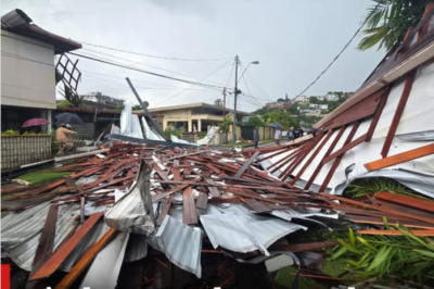 Tornado destroys homes in west Trinidad