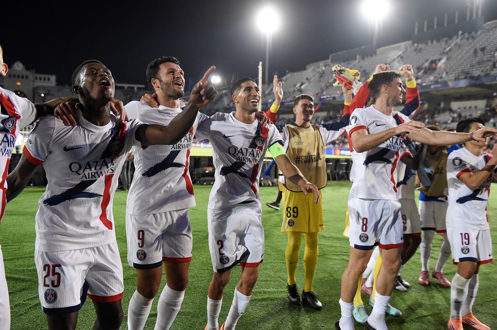 PSG stun Barcelona in Champions League, Man City held by Monaco