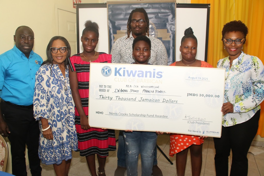 Three students get scholarships from Kiwanis Club of Barbican