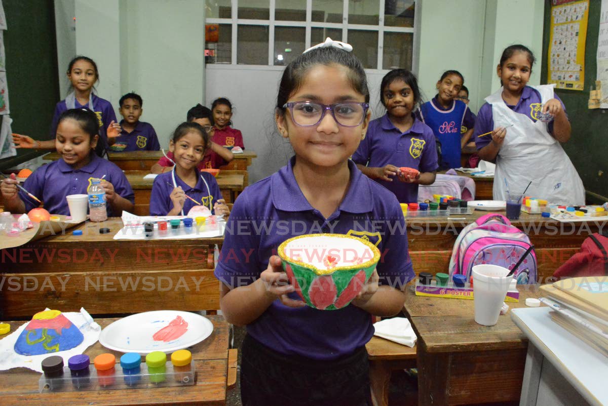 Divali activities brightens up Felicity Hindu School