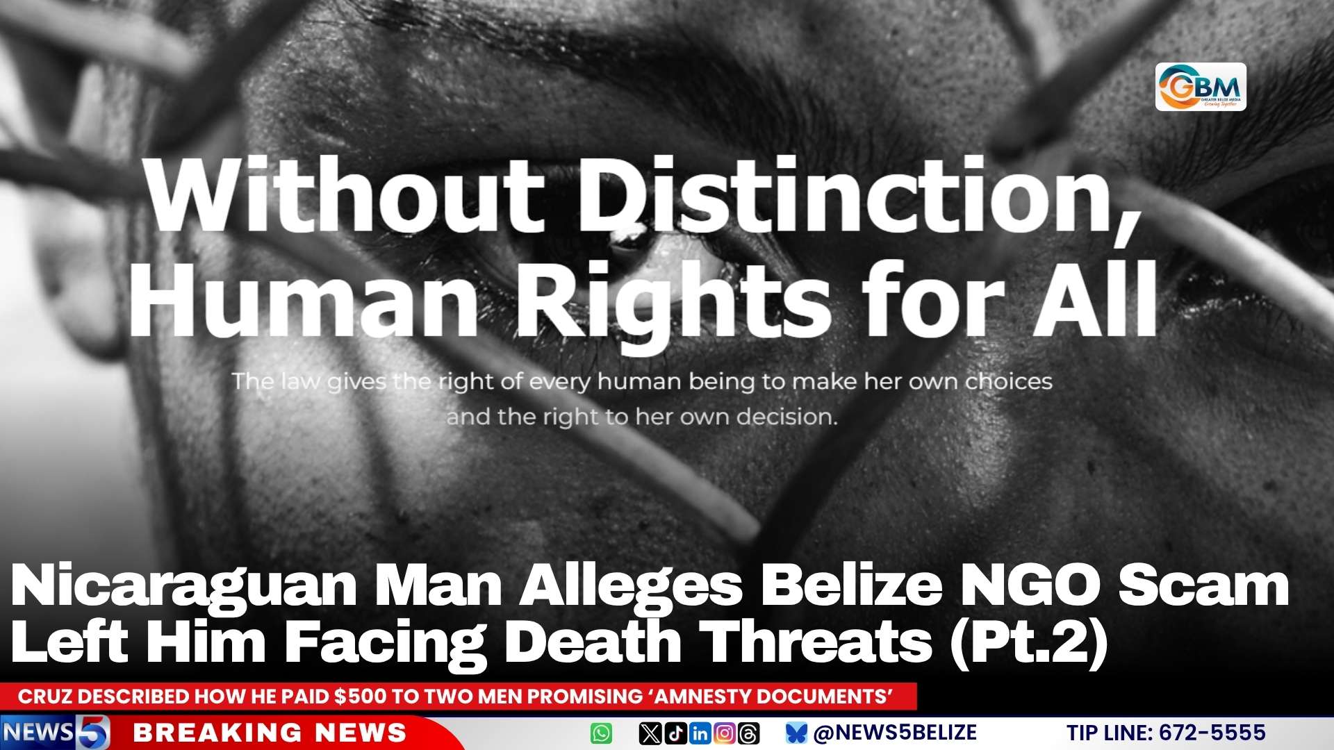 Nicaraguan Man Alleges Belize NGO Scam Left Him Facing Death Threats (Pt.2)