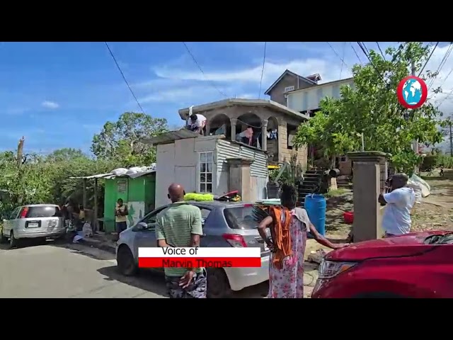 ‘Bad, bad, bad’ Melissa batters Priory, blowing roofs off homes