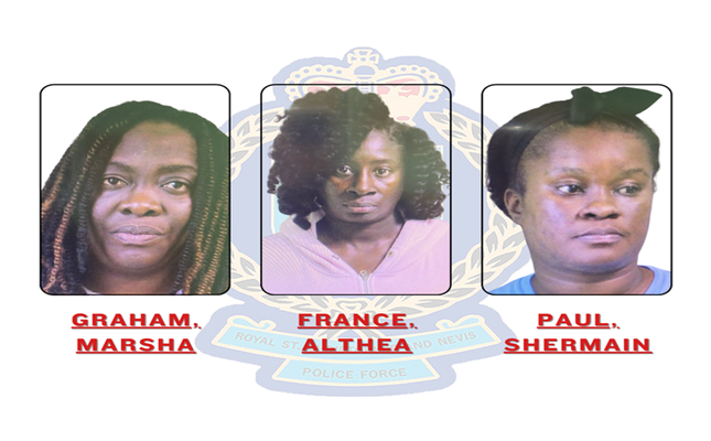 Three women charged in RAM Supermarket larceny case