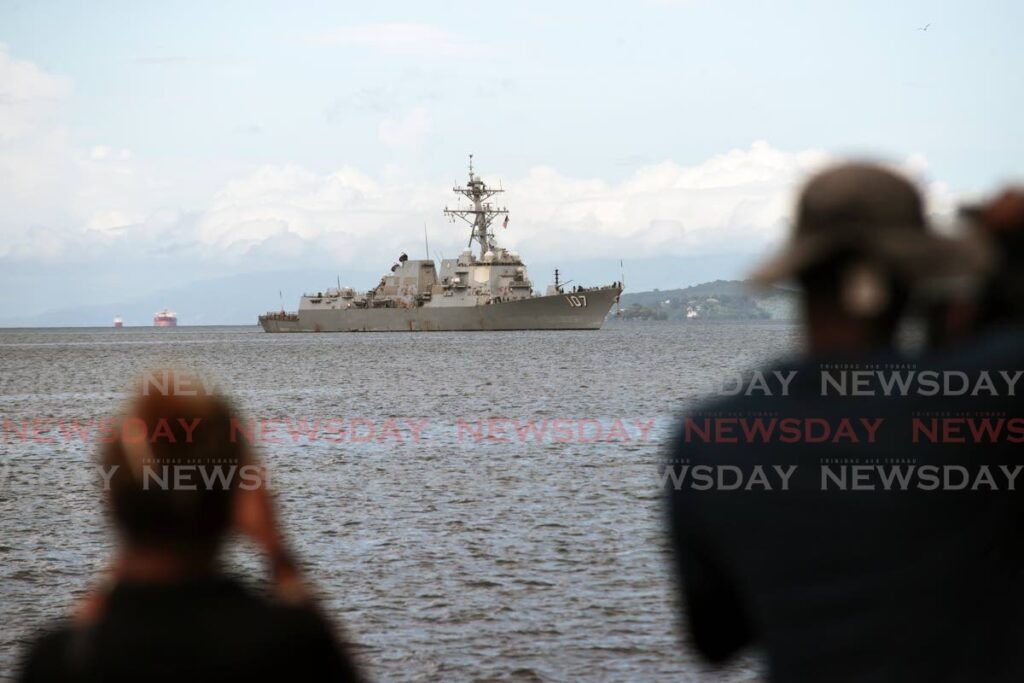 ‘Warship not just here for training’ – public worried about possible Gravely fallout