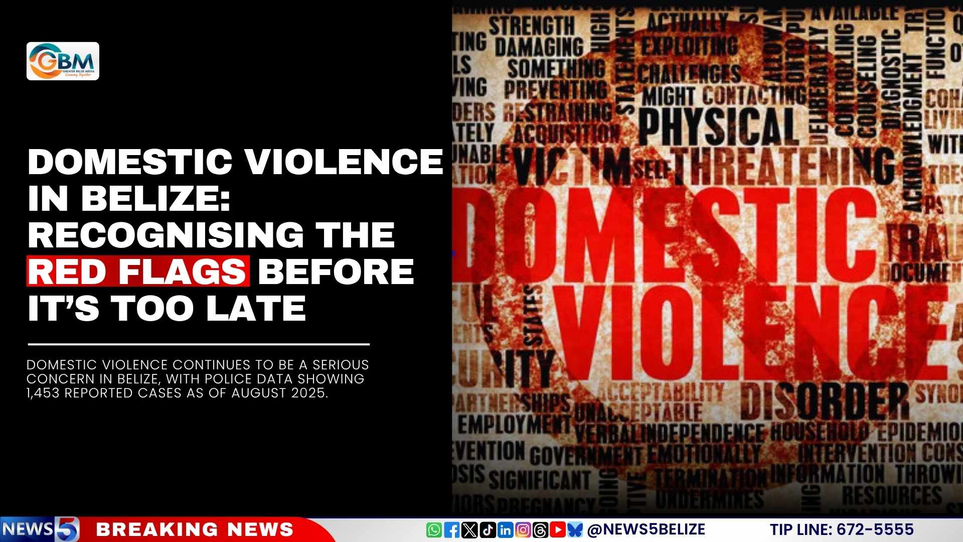 Domestic Violence in Belize: Recognising the Red Flags Before It’s Too Late