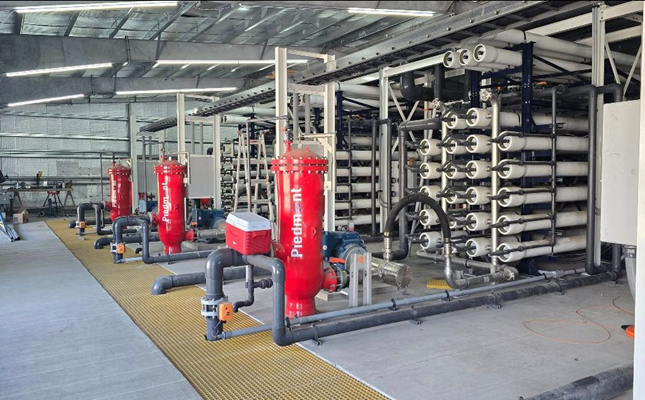 Desalination plant nears completion as Government moves to restore 24-hour water supply in Basseterre