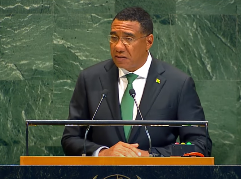 Holness calls for global war on gangs