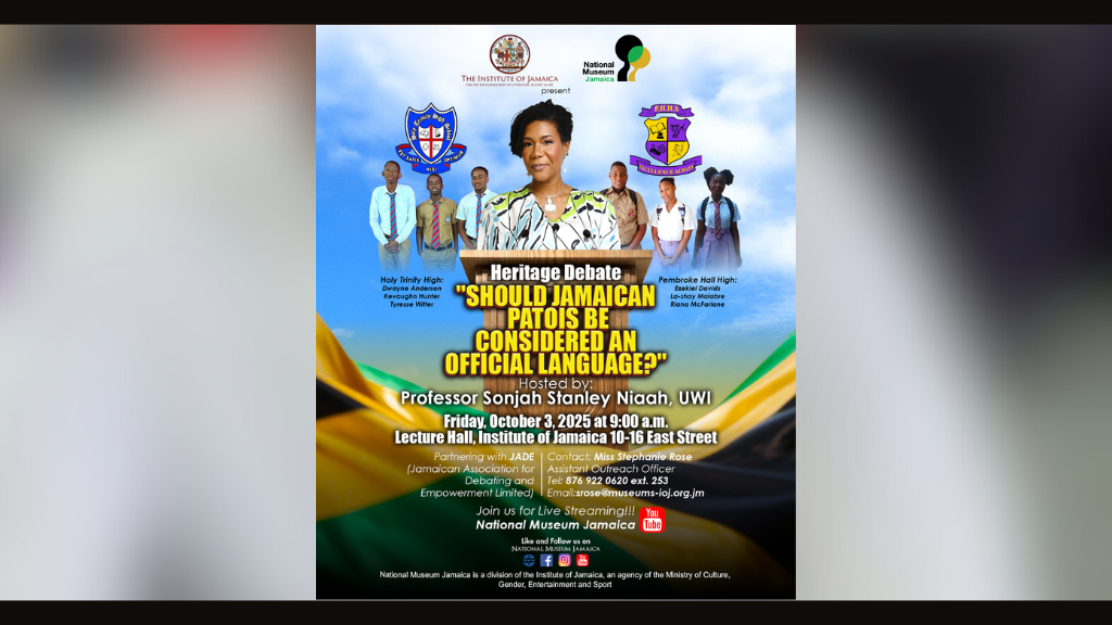 National museum Jamaica to host inaugural heritage debate on October 3