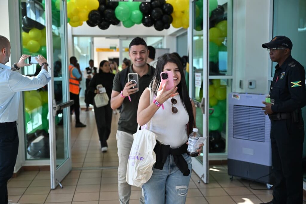 JTB and Wingo welcome first direct flights from Colombia to MoBay