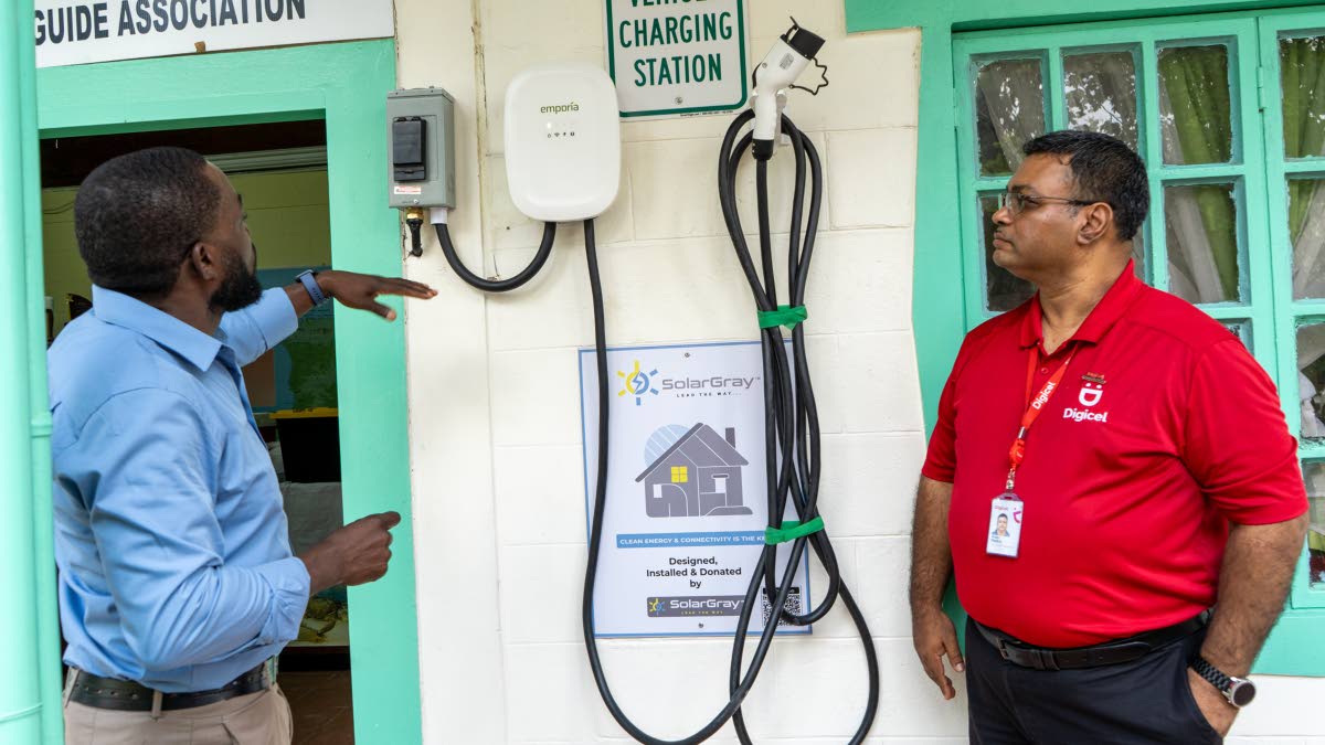 Grande Riviere centre now solar powered