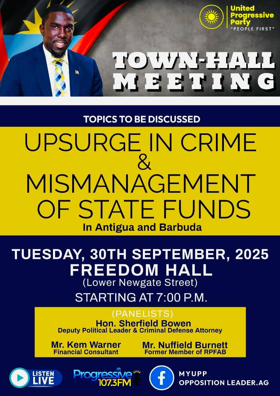 UPP Town-Hall to Tackle Crime and State Fund Mismanagement