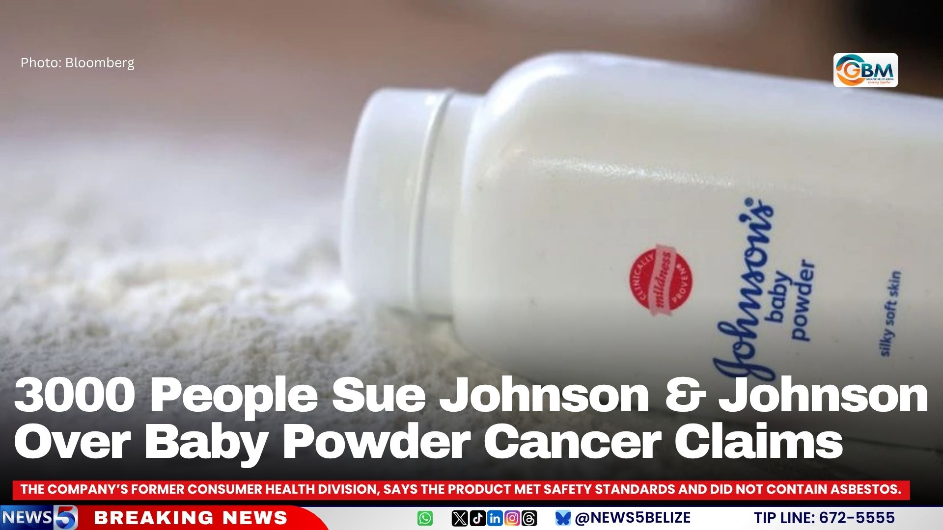 3000 People Sue Johnson & Johnson Over Baby Powder Cancer Claims