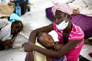 OCHA reports increase in cholera cases in Haiti