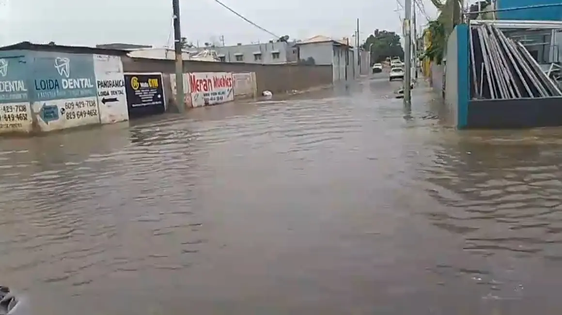 The damage caused by the rains in the Dominican Republic