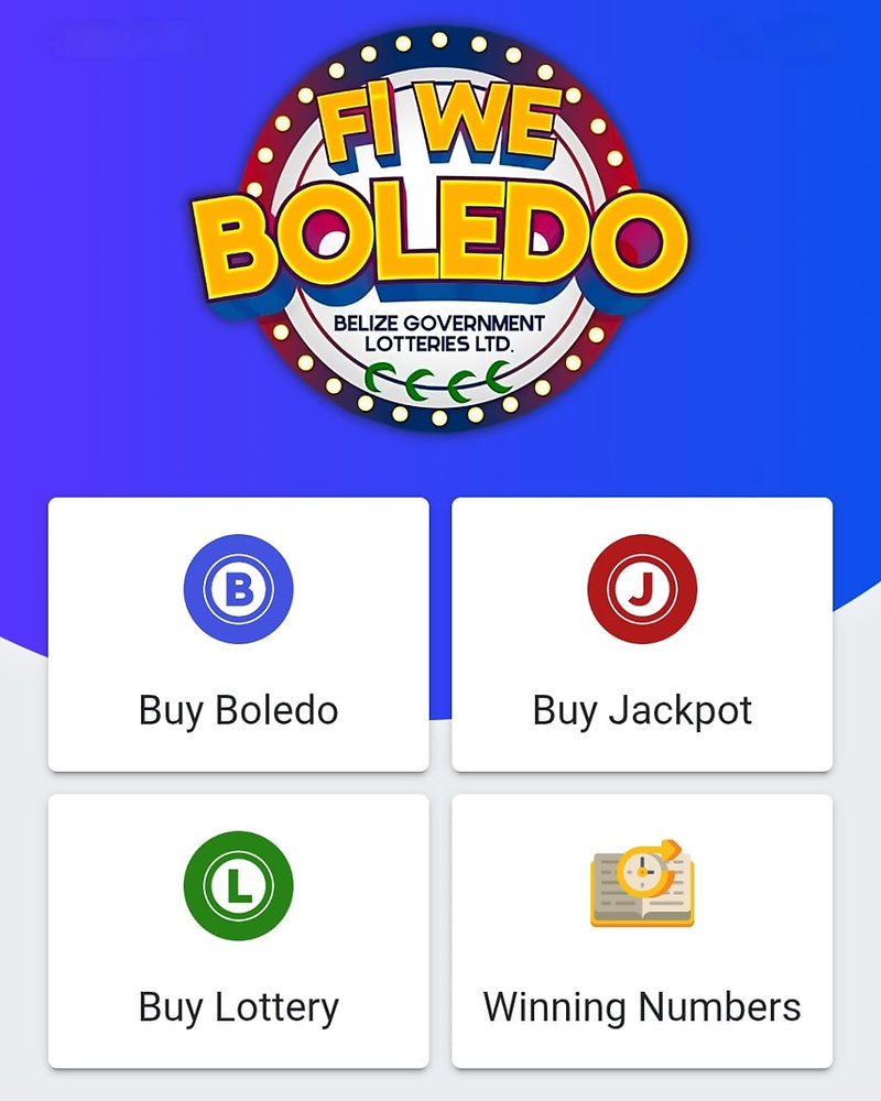 Belize Government Lotteries Launches “Fi We Boledo” Mobile App