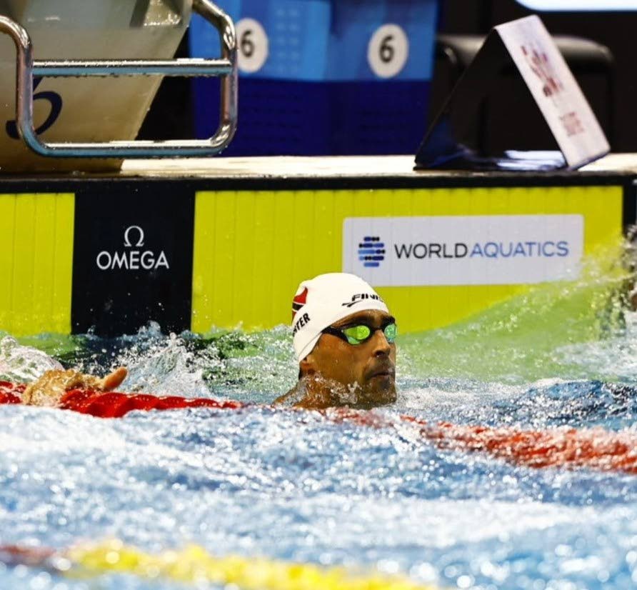 Dylan Carter seventh in butterfly final at Swimming World Cup