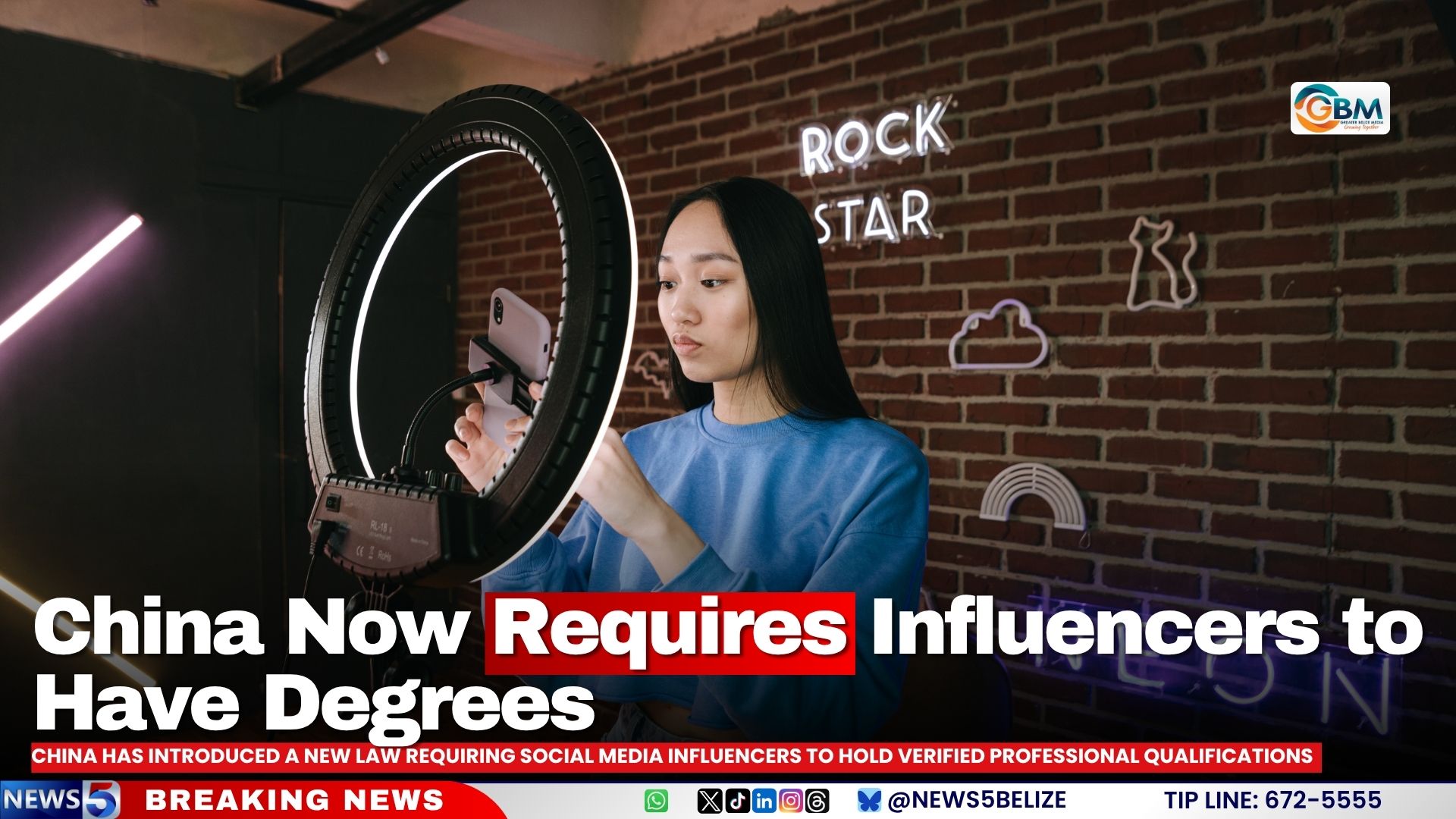 China Now Requires Influencers to Have Degrees