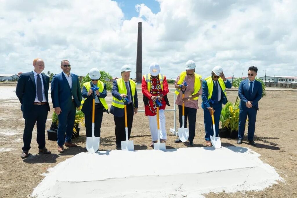 Ansa McAL celebrates Guyanese mall opening