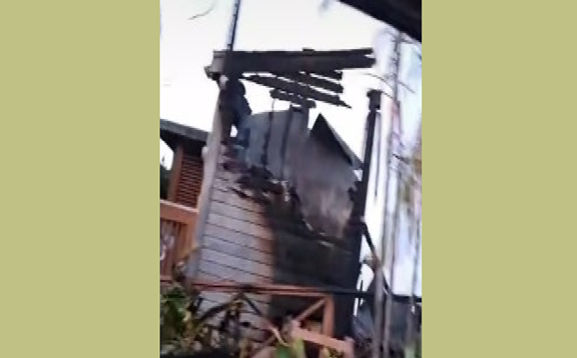 Overnight fire destroys two bars on Frigate Bay Strip
