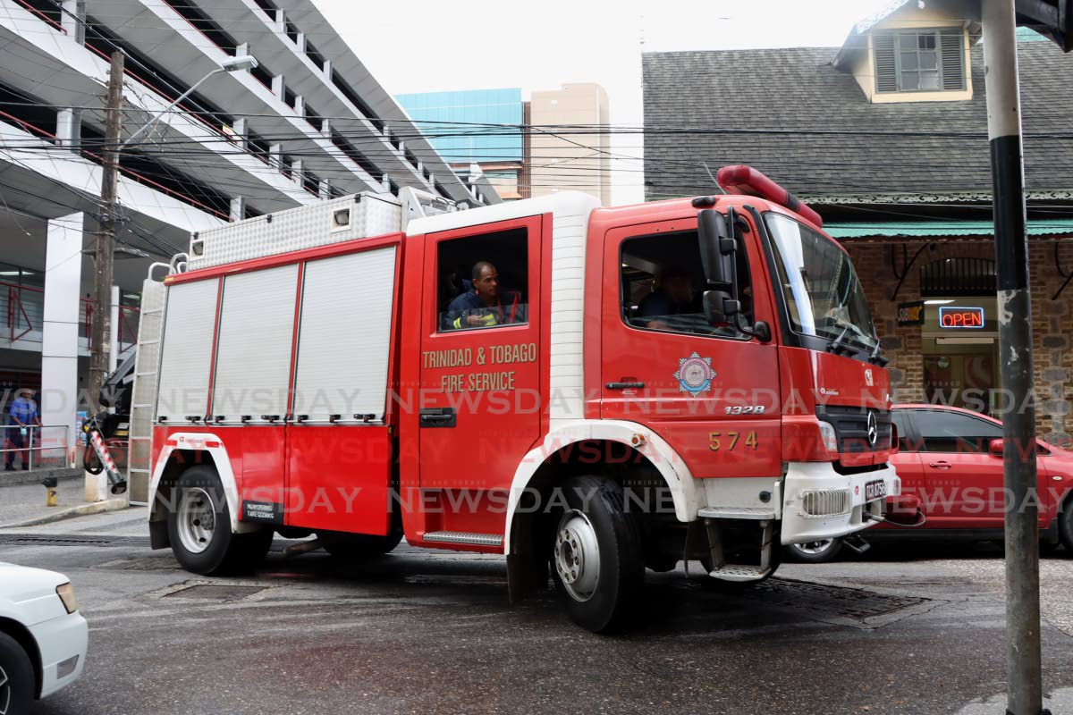 Fire officers hold teens after theft at fire station