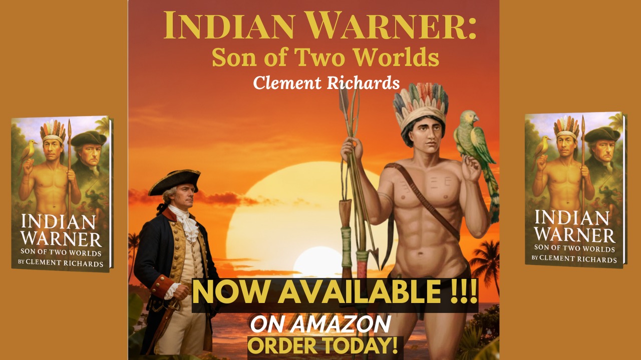 New historical novel on Indian Warner now available on Amazon