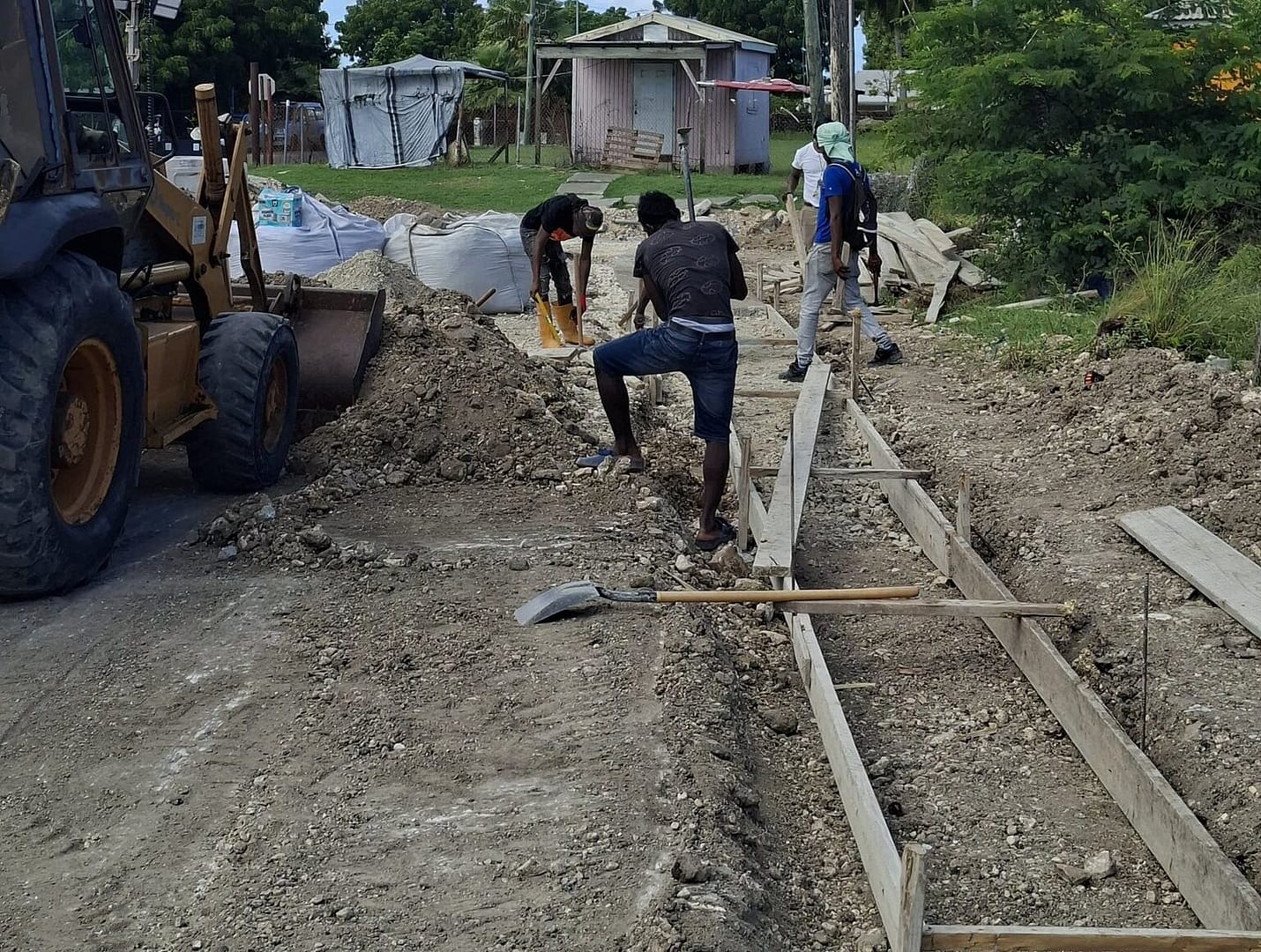 PHOTOS: Community Infrastructure Upgrades Underway in Parham