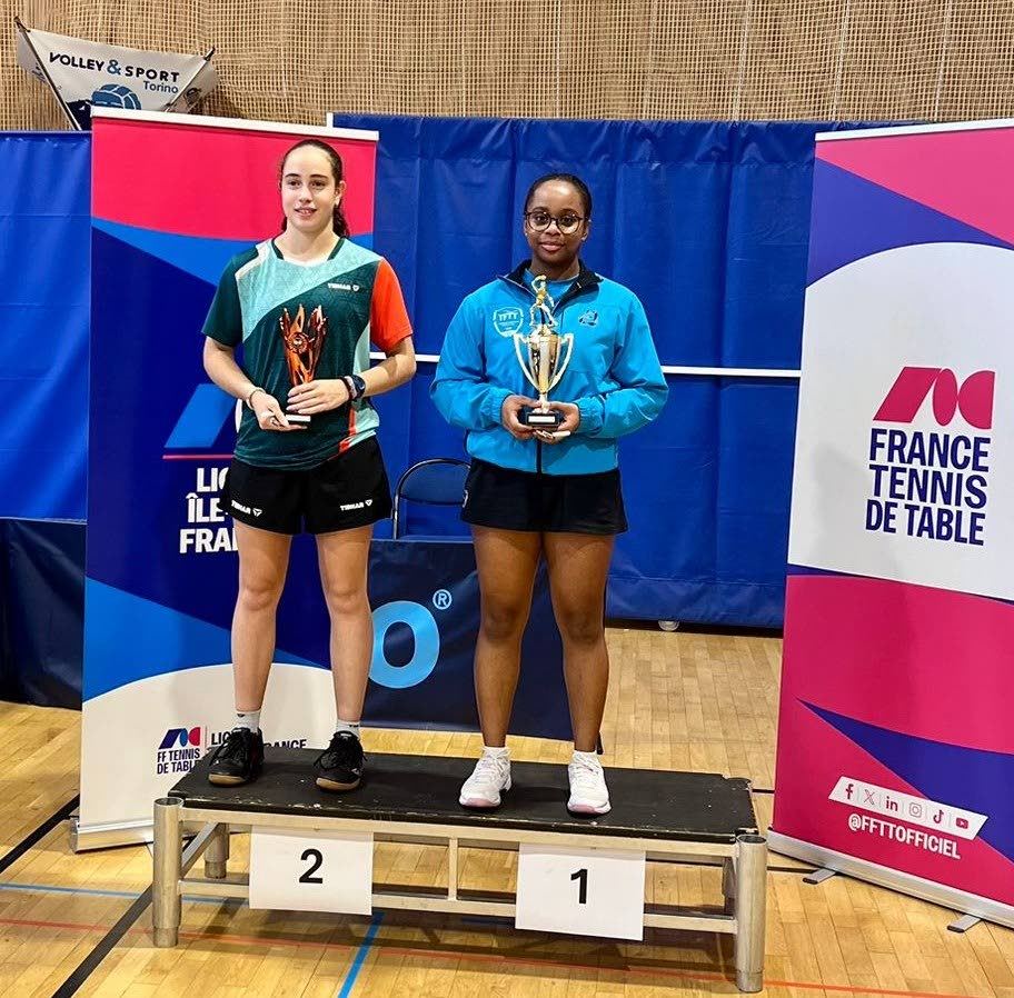 Trinidad and Tobago’s Chloe Fraser cops ping-pong U19 gold in Paris