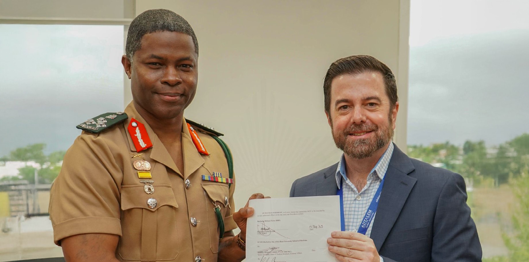 BDF, Ross University forge strategic medical partnership