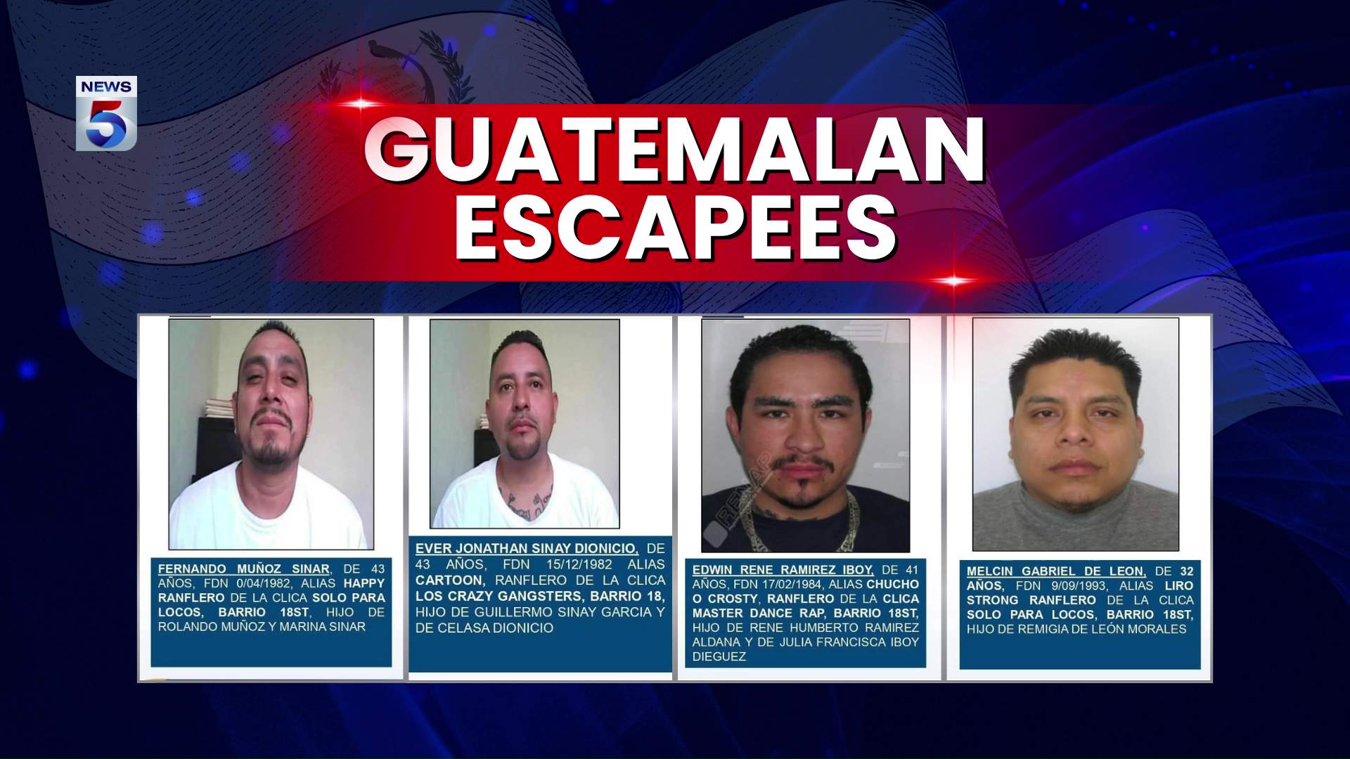 Belize on Alert After Gang Members Escape Prison in Guatemala