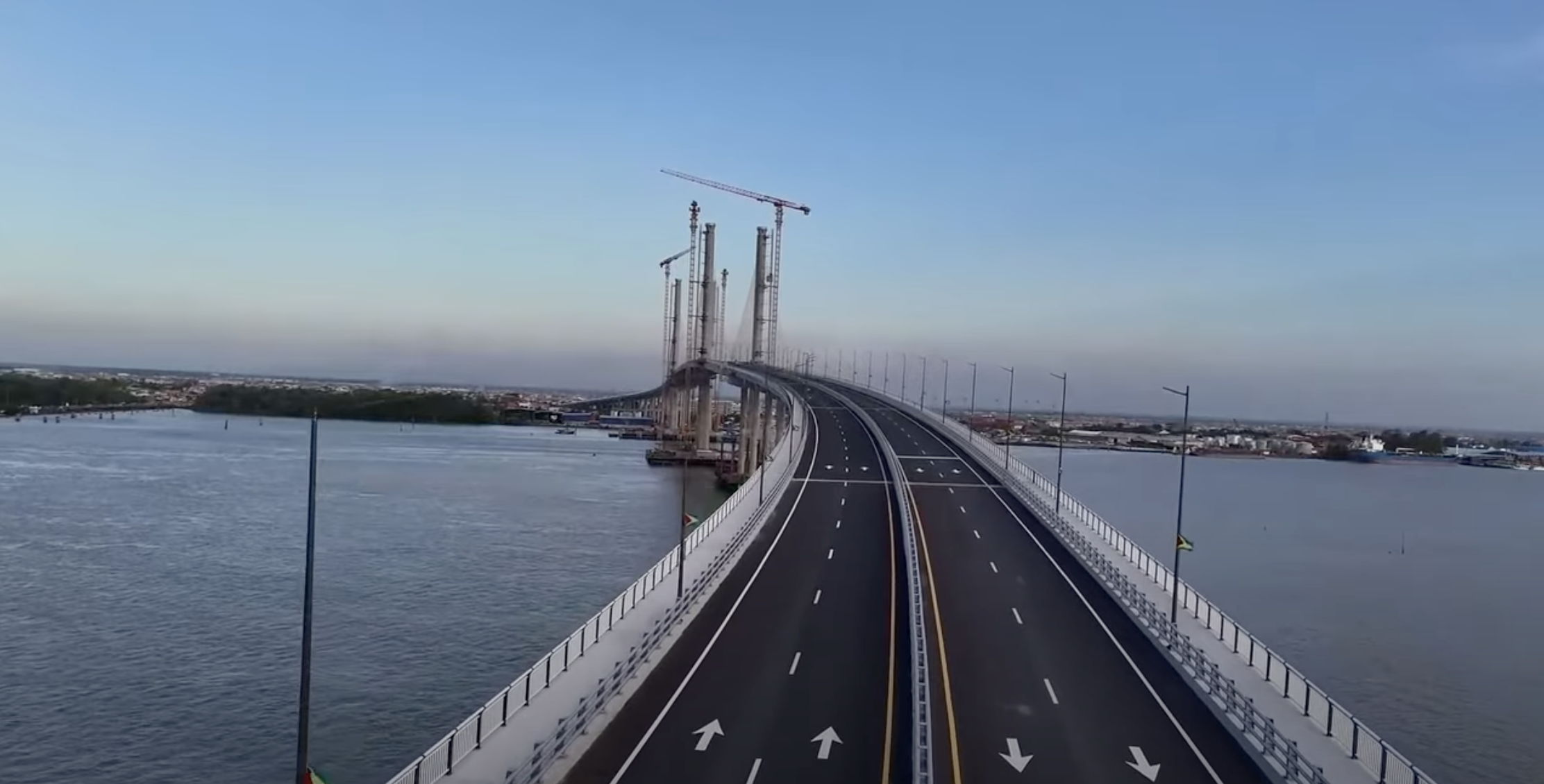 Guyana’s new Bharrat Jagdeo Demerara River Bridge commissioned