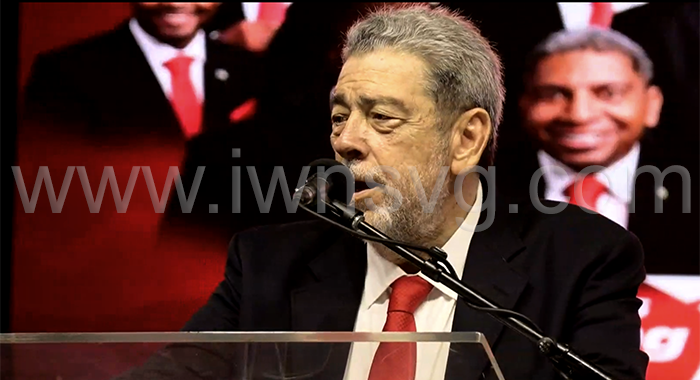 Gonsalves announces Nov. 27 general election