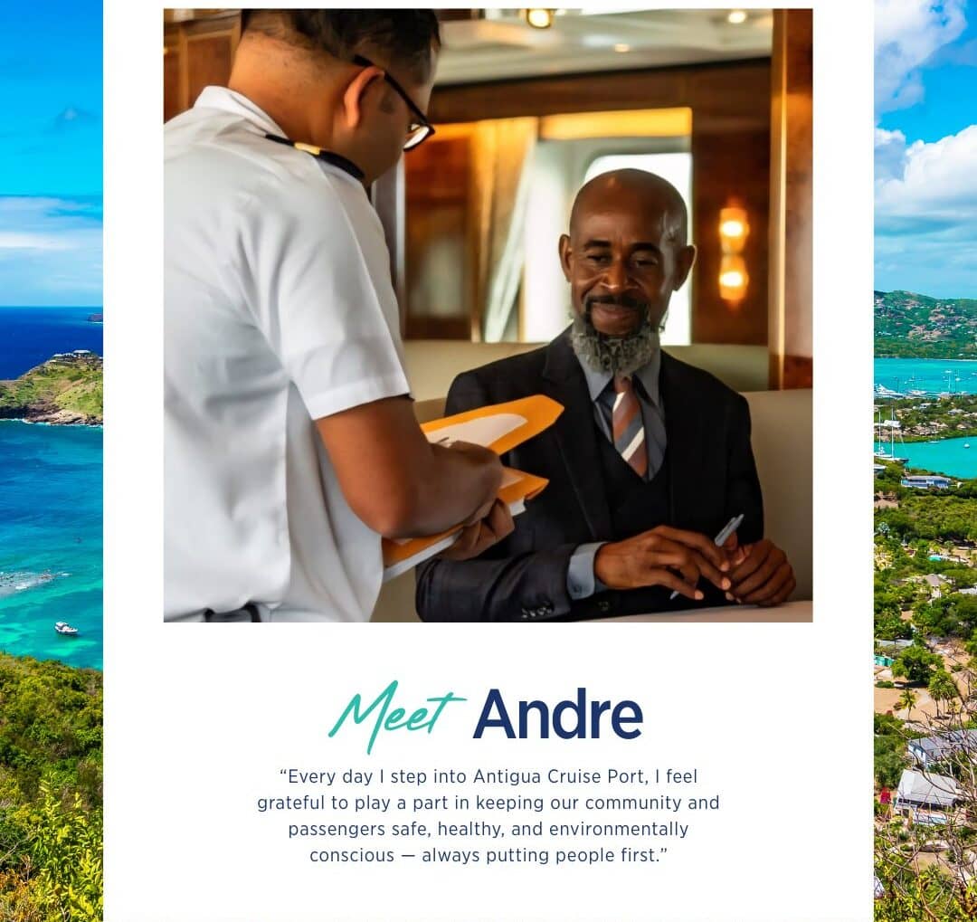 Antigua Cruise Port honours Andre in employee spotlight