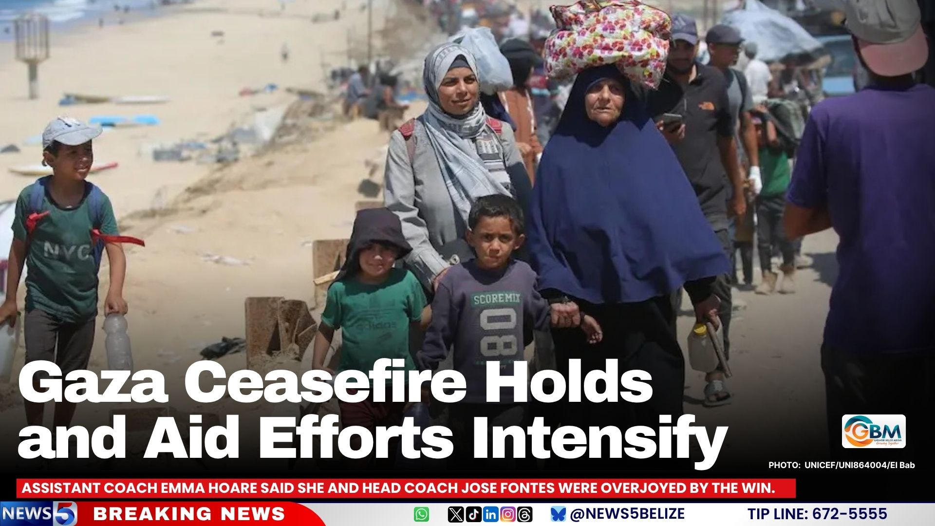 Gaza Ceasefire Holds and Aid Efforts Intensify