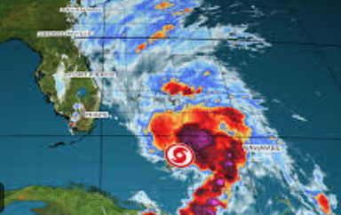 The Bahamas government monitors passage of strengthening tropical storm Imelda