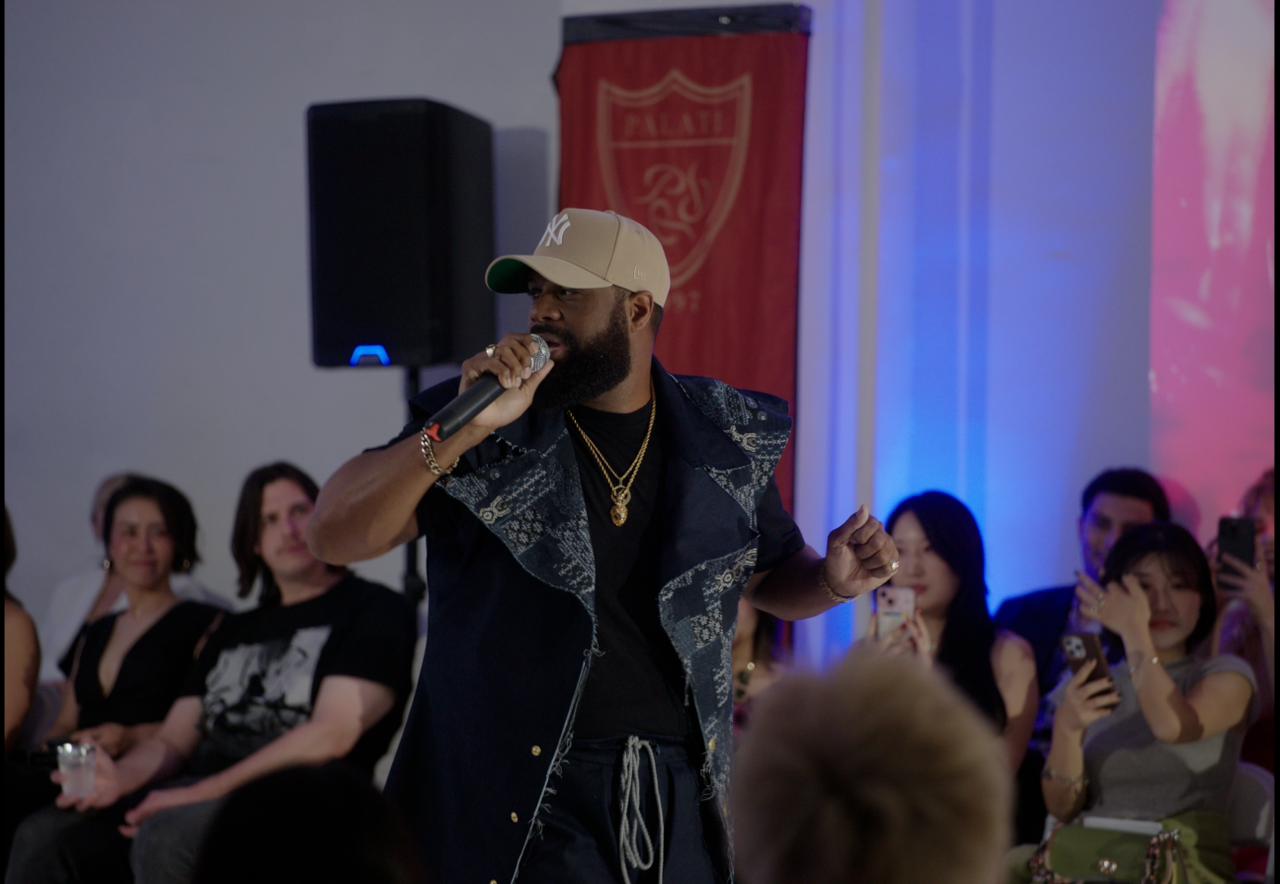 Saint Lucian musician Michael Robinson finds his place at New York Fashion Week