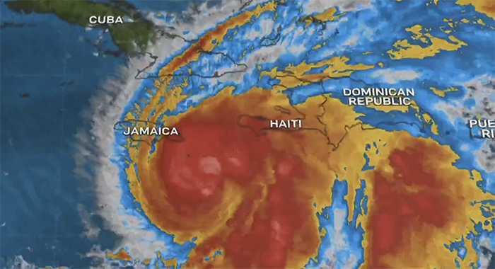 Gonsalves contacts Vincy student group as hurricane threatens Jamaica