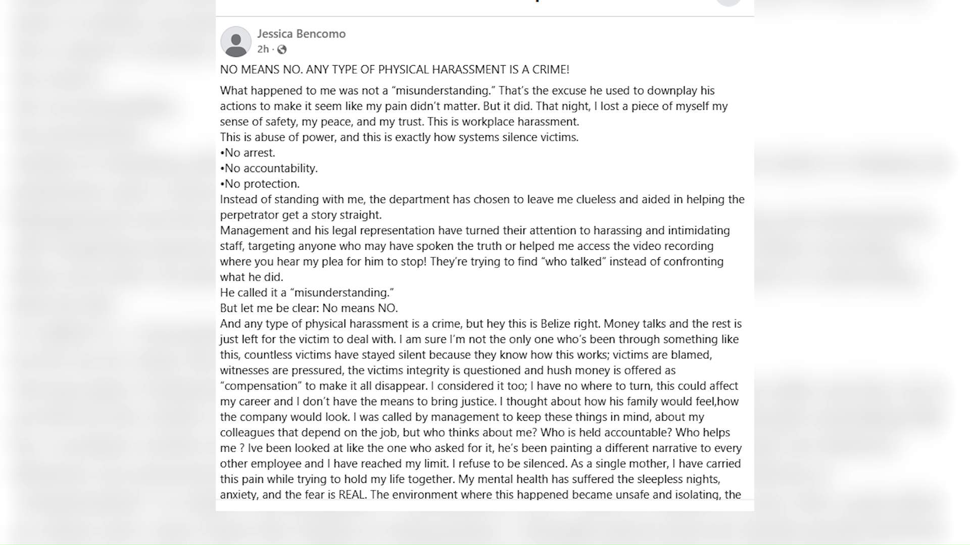 Single Mom Demands Justice After Alleged Workplace Assault