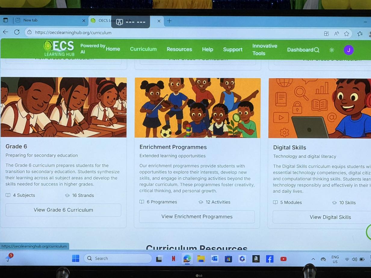 Ministry of Education launches Digital OECS Harmonised Primary Curriculum