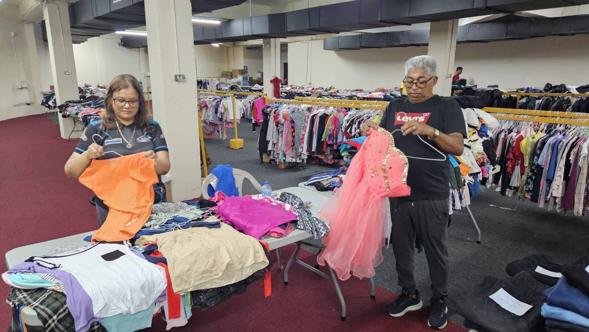 Sewa TT hosts 6th annual clothing drive