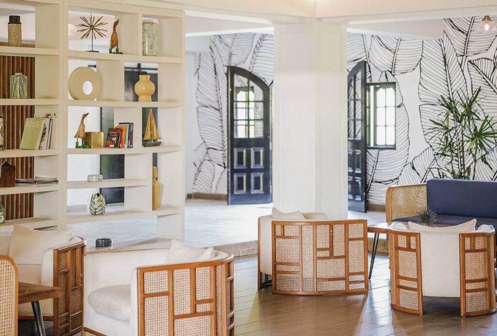 Modern Caribbean Welcome: Travellers Beach Resort Lobby